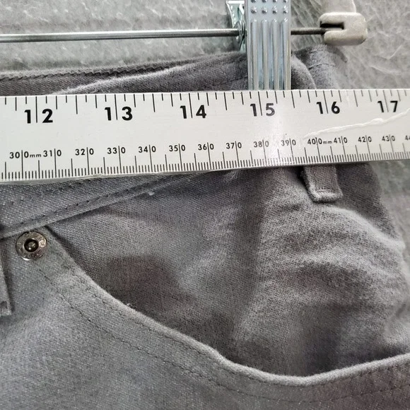 VINTAGE Levi's Men Jeans 36x29 Gray Denim Straight Relaxed Brown‎ Tab 80s 90s